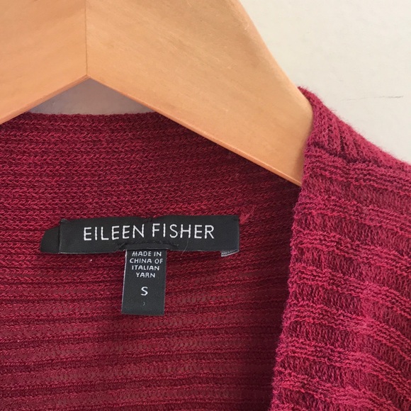 Eileen Fisher Women's Open Front Cardigan Sweater - Picture 2 of 4